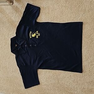 Vintage University of Michigan Rose Bowl Polo Shirt - size L